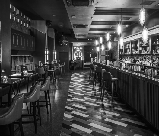 Inside Dirty Martini